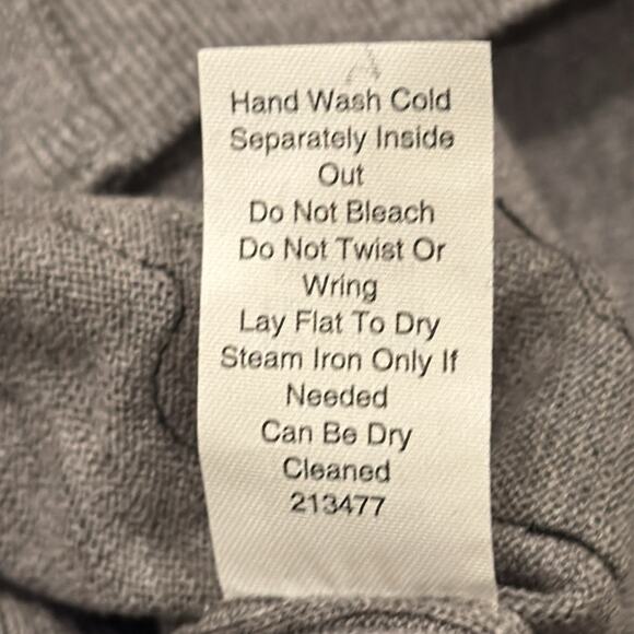 CAbi Women's Applique Cardigan Gray Black Size M - Picture 11 of 11